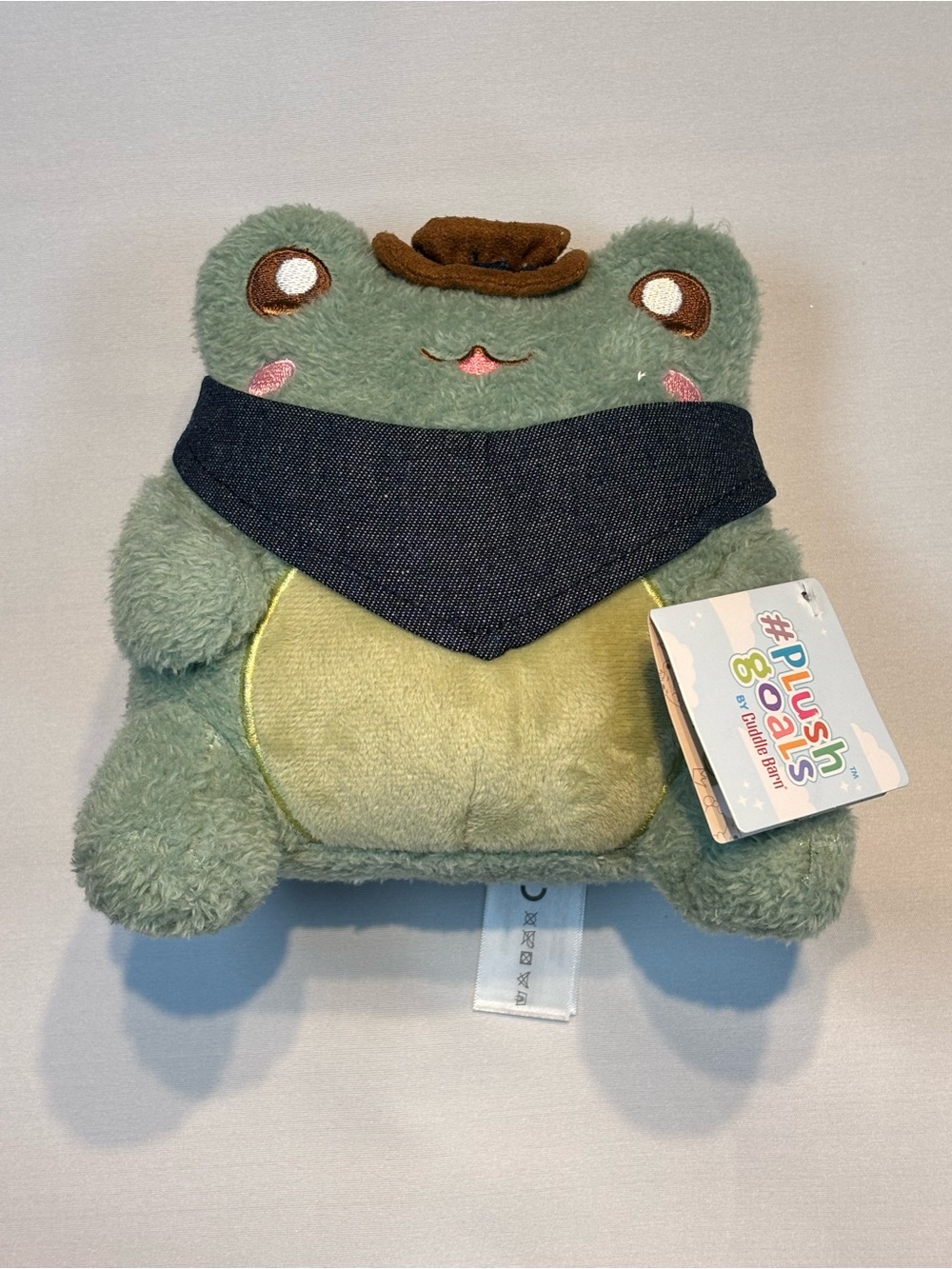 NWT Cuddle Barn Plush Goals Cowboy Wawa Frog 🤠✨
